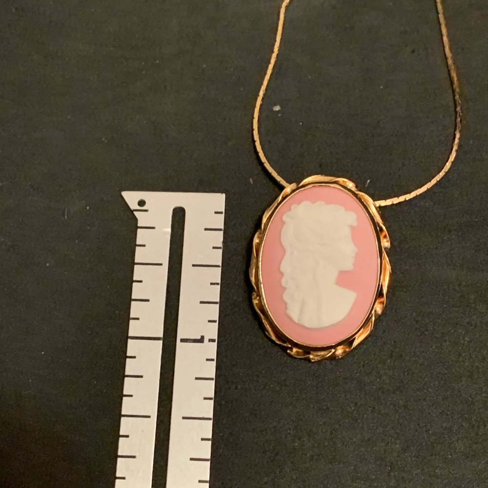 Brooch and necklace